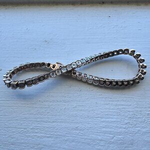 925 diamond tennis bracelet